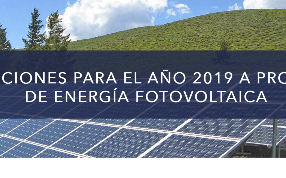 SUBVENCIONES PARA EL AÑO 2019 A PROYECTOS DE ENERGÍA FOTOVOLTAICA PARA ADMINISTRACIÓN LOCAL, ENTIDADES SIN ÁNIMO DE LUCRO, EMPRESAS, AUTÓNOMOS Y UNIVERSIDADES PÚBLICAS DE GALICIA