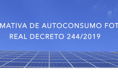 NUEVA NORMATIVA DE AUTOCONSUMO FOTOVOLTAICO