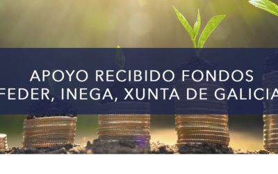 APOYO RECIBIDO FONDOS FEDER, INEGA Y XUNTA DE GALICIA.